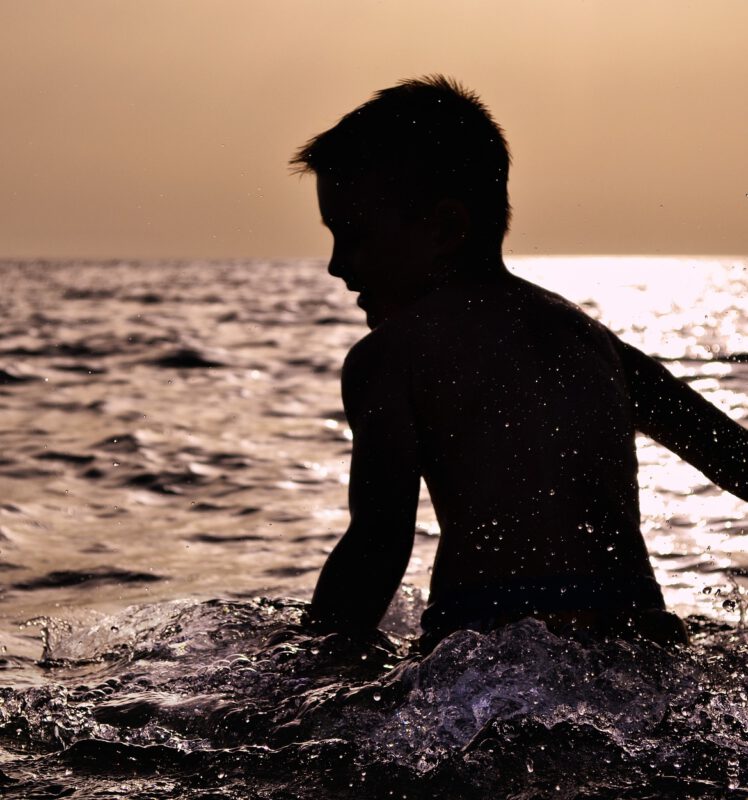 Mit vollem Magen soll man nicht schwimmen gehen!